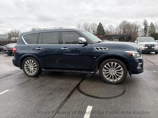 Hermosa Blue 2015 INFINITI QX80 Base