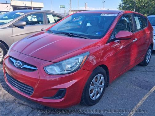 Boston Red 2012 Hyundai Accent GLS