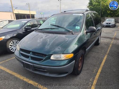Alpine Green Pearl Coat 1999 Dodge Grand Caravan SE