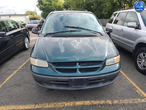 Alpine Green Pearl Coat 1999 Dodge Grand Caravan SE