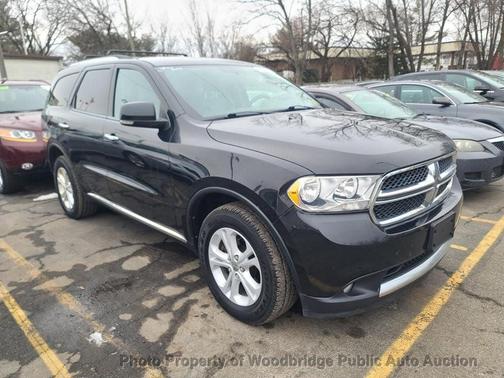 Brilliant Black Crystal Pearlcoat 2013 Dodge Durango Crew