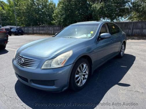 Blue 2008 INFINITI G35x Base