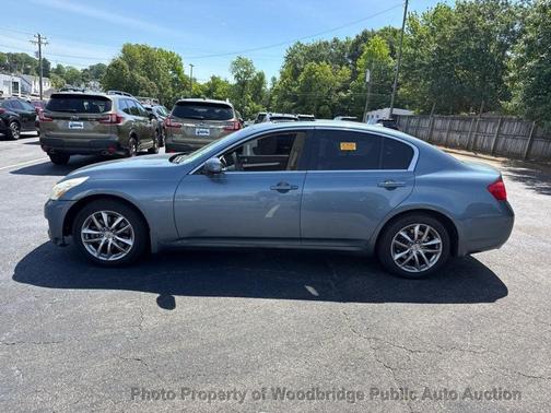 Blue 2008 INFINITI G35x Base