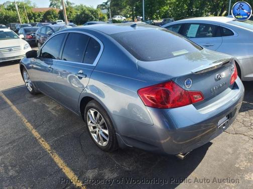 Blue 2008 INFINITI G35x Base