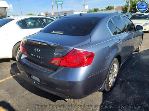 Blue 2008 INFINITI G35x Base