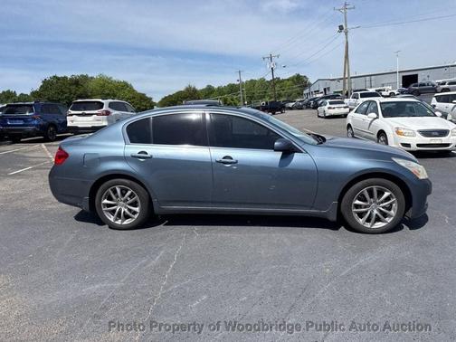 Blue 2008 INFINITI G35x Base
