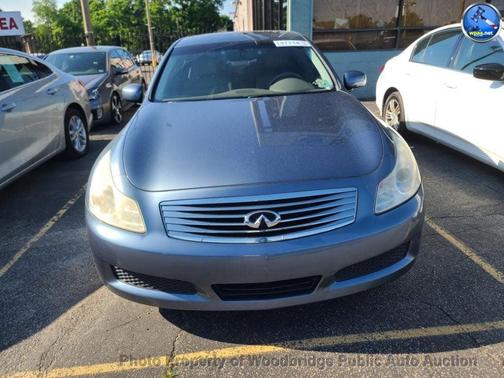 Blue 2008 INFINITI G35x Base