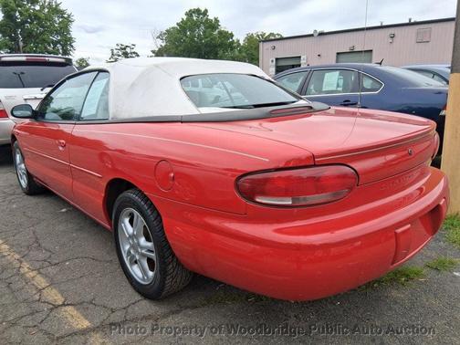 Red 1997 Chrysler Sebring 2dr Convertible JX