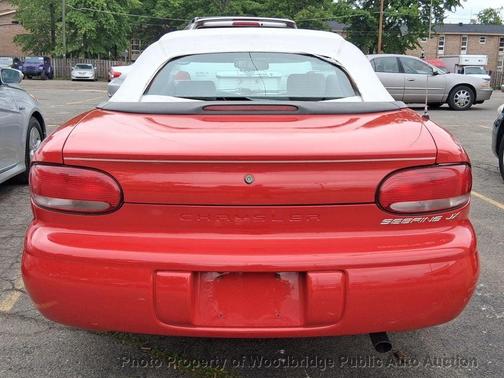 Red 1997 Chrysler Sebring 2dr Convertible JX