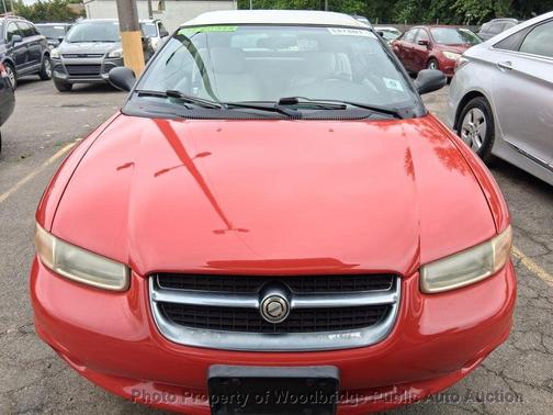 Red 1997 Chrysler Sebring 2dr Convertible JX