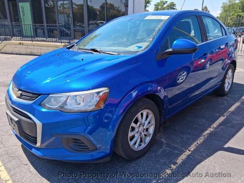 Blue 2018 Chevrolet Sonic LT