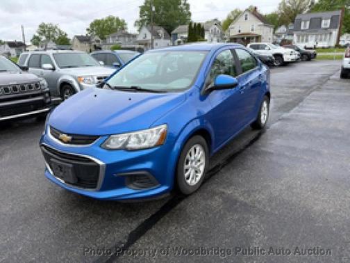Blue 2018 Chevrolet Sonic LT