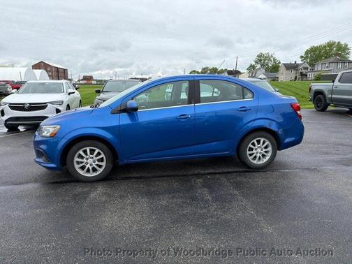 Blue 2018 Chevrolet Sonic LT