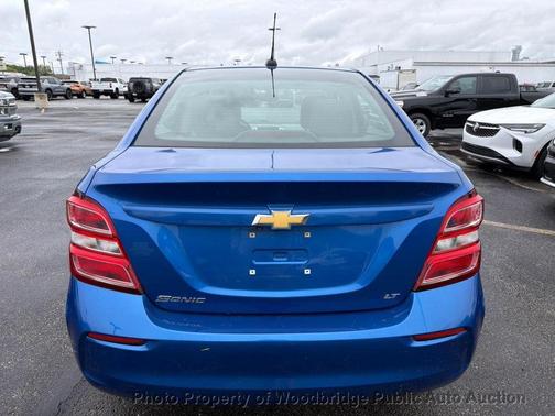 Blue 2018 Chevrolet Sonic LT