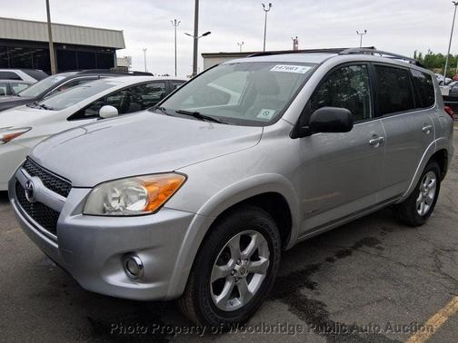 Silver 2010 Toyota RAV4 Limited