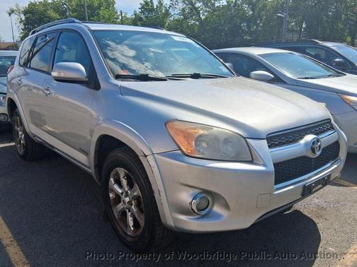 Silver 2010 Toyota RAV4 Limited