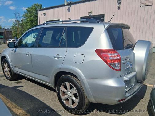 Silver 2010 Toyota RAV4 Limited