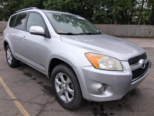 Silver 2010 Toyota RAV4 Limited