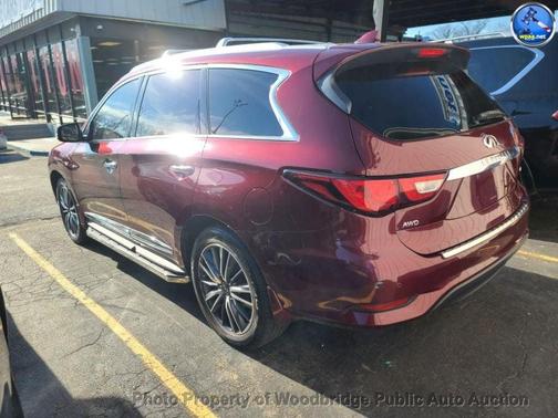 Maroon 2019 INFINITI QX60 Luxe