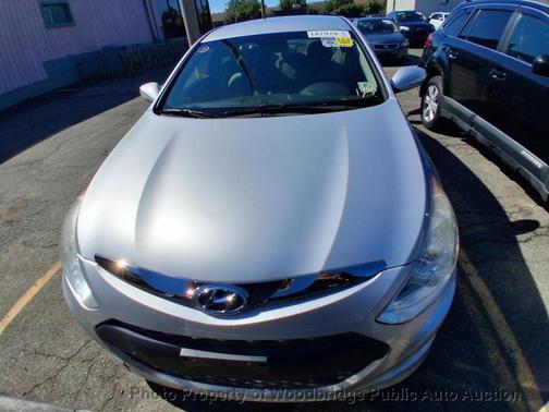Silver 2011 Hyundai SONATA Hybrid Base