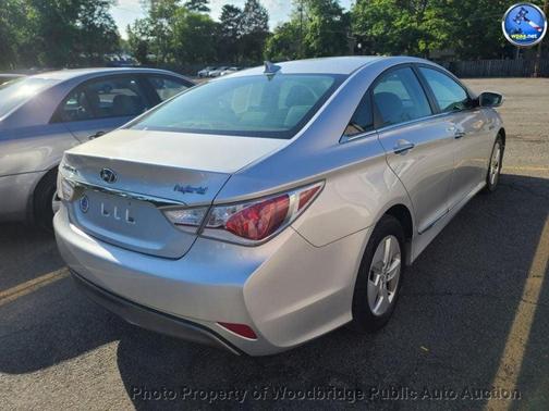 Silver 2011 Hyundai SONATA Hybrid Base