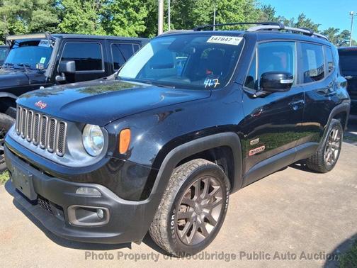 Black 2016 Jeep Renegade Latitude