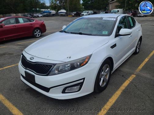Snow White Pearl 2015 Kia Optima LX