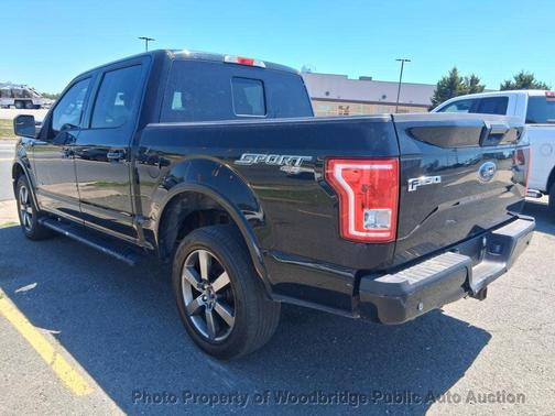 Shadow Black 2016 Ford F-150 4WD SuperCrew