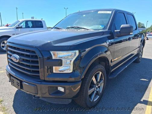 Shadow Black 2016 Ford F-150 4WD SuperCrew