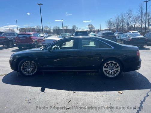 Black 2014 Audi A8 4.0T