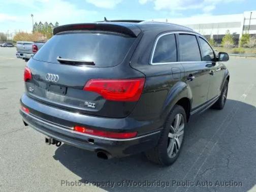 Black 2015 Audi Q7 3.0T Premium Plus