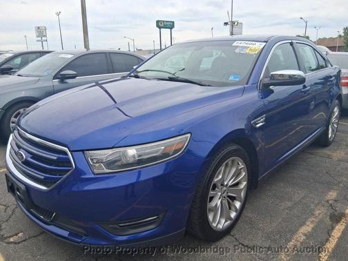 Deep Impact Blue Metallic 2015 Ford Taurus Limited