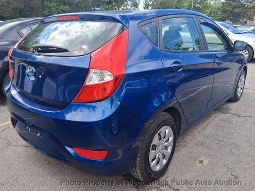 Pacific Blue Pearl 2017 Hyundai Accent SE