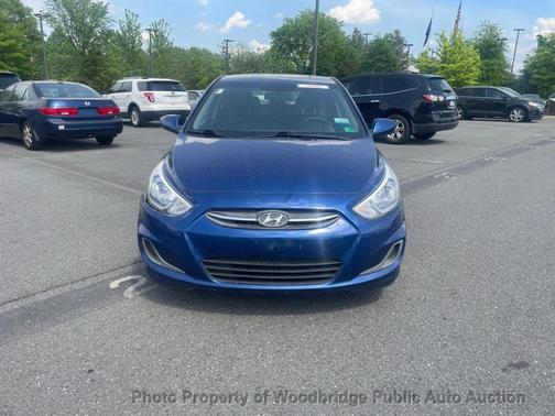 Pacific Blue Pearl 2017 Hyundai Accent SE