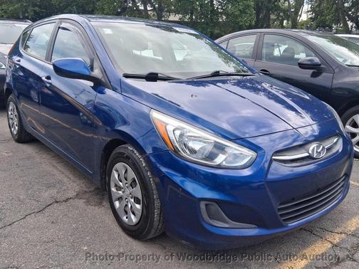 Pacific Blue Pearl 2017 Hyundai Accent SE