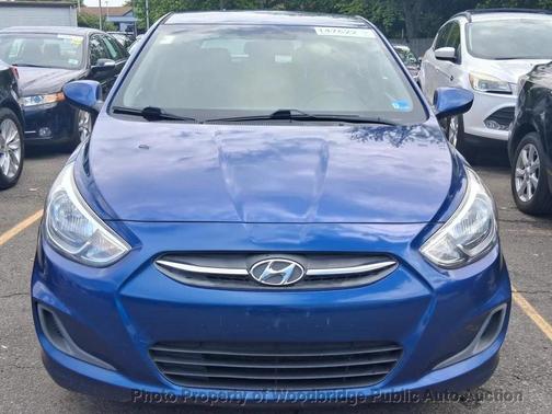 Pacific Blue Pearl 2017 Hyundai Accent SE