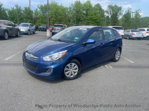 Pacific Blue Pearl 2017 Hyundai Accent SE