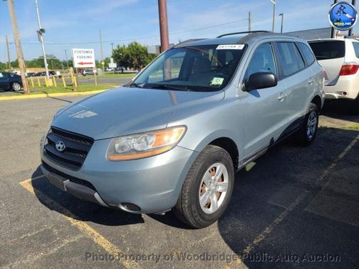 Willow Gray Mica 2009 Hyundai SANTA FE GLS