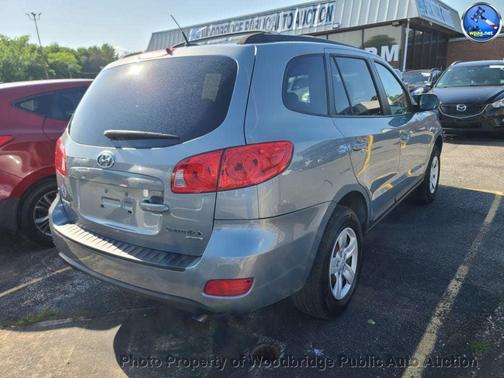 Willow Gray Mica 2009 Hyundai SANTA FE GLS