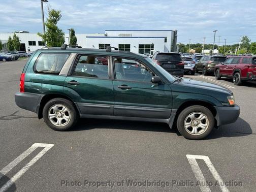 Woodland Green Pearl/Textured Gray 2003 Subaru Forester 2.5 X