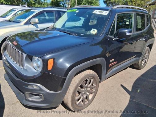 Black 2016 Jeep Renegade Latitude