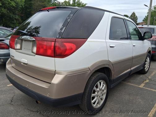 Frost White 2005 Buick Rendezvous CX