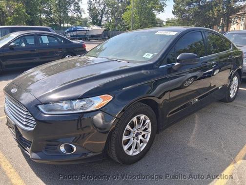 Shadow Black 2017 Ford Fusion S