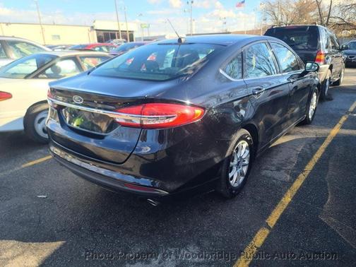 Shadow Black 2017 Ford Fusion S