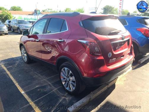 Red 2017 Buick Encore Preferred