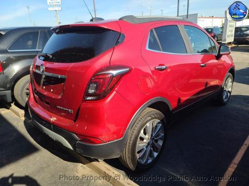 Red 2017 Buick Encore Preferred