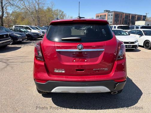 Red 2017 Buick Encore Preferred