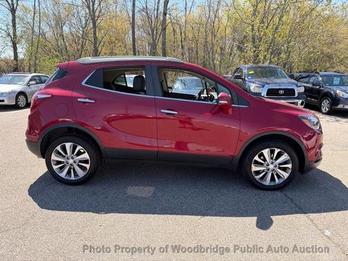 Red 2017 Buick Encore Preferred