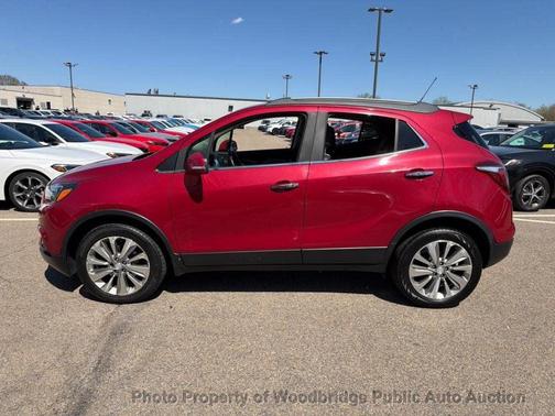 Red 2017 Buick Encore Preferred