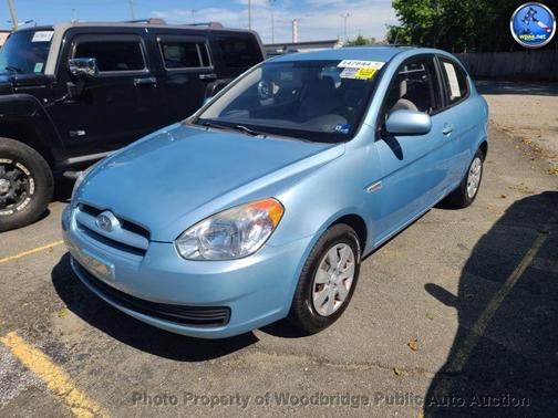 Ice Blue Metallic 2010 Hyundai Accent GS